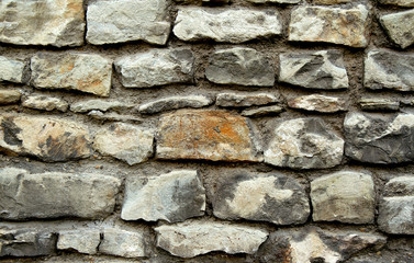 Old stone wall structure