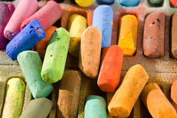 Pastels en vrac