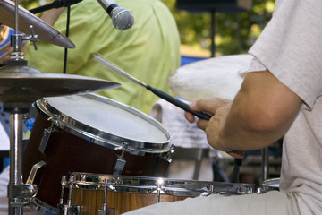 Percussion : batteur jazz