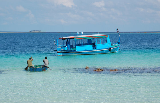 pecheurs aux maldives