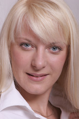 blond girl
