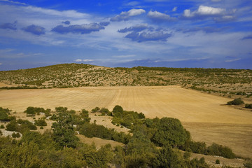 roussillon : causse de blandas
