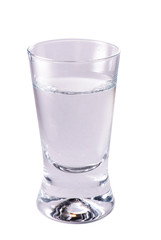 Shotglasses of vodka