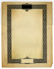 Vintage Decorative border Design