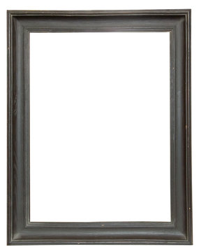 Dark wooden frame