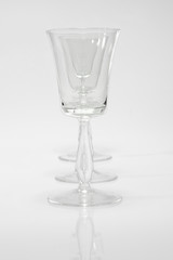 3 glasses in a row