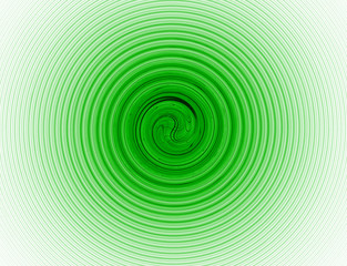 Concetric green circles (abstract background)