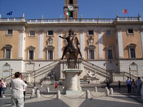 Campidoglio Statua Marco Aurelio