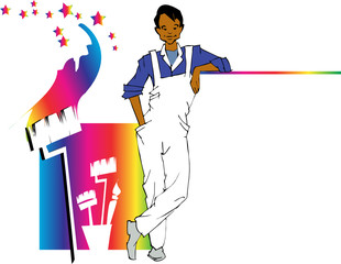 job series - house painter © helenos