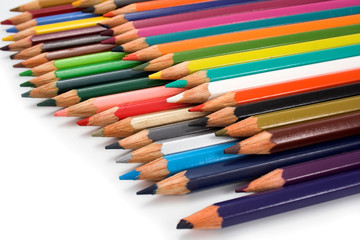 Fototapeta premium Coloured pencils