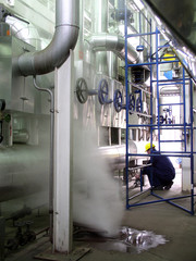 pipelines and engineer, factory