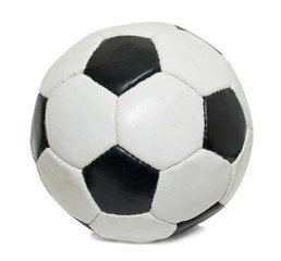 soccer ball isolated over white background. used