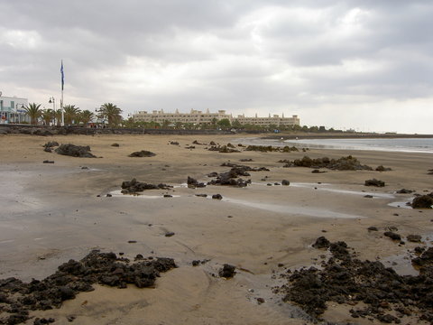 Playa Matagorda in Puerto del Carmen auf Lanzarote