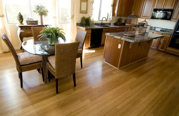 Beautiful Showcase open plan dining area and kitchen