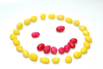 jelly bean smile