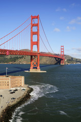 Golden Gate Bridge and Fort Point