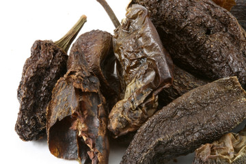 Detail View of Pile of Chipotles