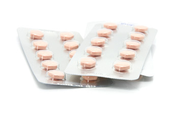 Blister packs of anti cardiovascular disease medication 