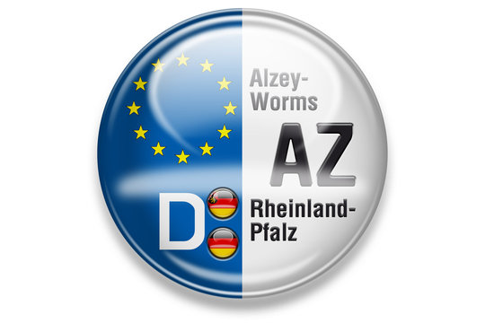 Autokennzeichen Az