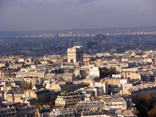 Fototapeta na wymiar Paris Stadtansicht / Skyline