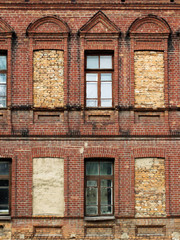 window in old house - Vitebsk - Belarus