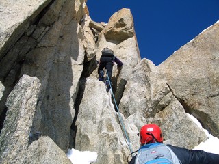 arrampicare su misto