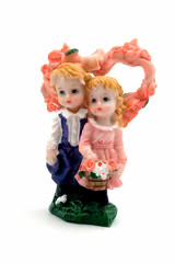 Souvenir - toy on a white background. isolated