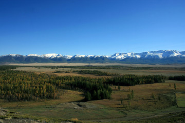 Fototapeta na wymiar Republic of Gorniy Altay