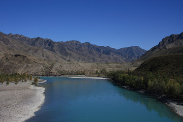 Katun river