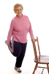 Senior Stretching Muscles