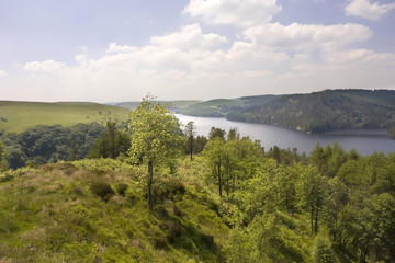 Obraz premium The elan valley cambrian mountains 