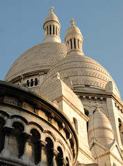 Fototapeta na wymiar Basilique du Sacré Coeur, Montmartre, Paris, France