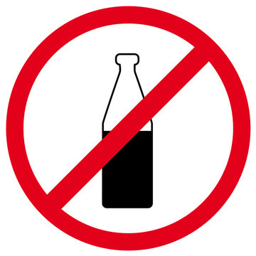 alkohol nicht erlaubt