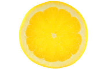 Single orange slice
