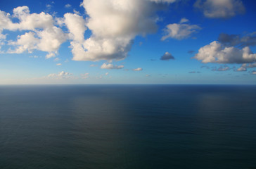 Fototapeta na wymiar Blue Sky Sea View