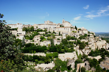 gordes village luberon provence vaucluse france