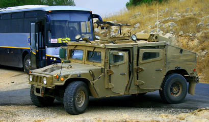 Israel, v&eacute;hicule de tsahal