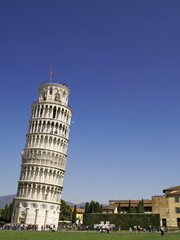 Fototapeta na wymiar łupek Wieża w Pizie