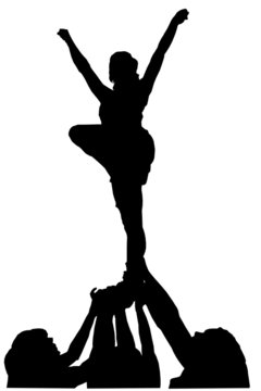 Cheerleader Silhouette Images – Browse 3,318 Stock Photos, Vectors, and  Video | Adobe Stock