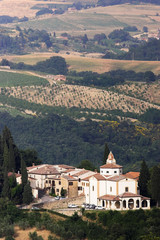 Fototapeta na wymiar Nice view of Tuscany, Italy