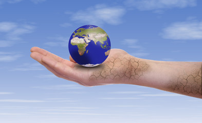 La terre dans la main