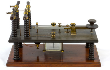 Antique High Voltage Morse Key