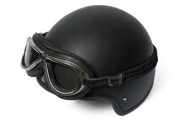 Helmet and goggles