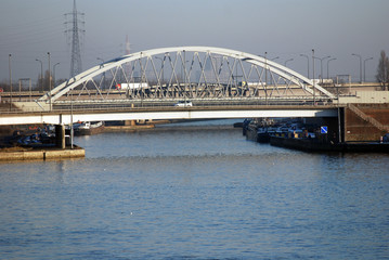 Obraz premium Bridge over the Albert Canl