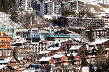 Fototapeta premium chalet de la cluza