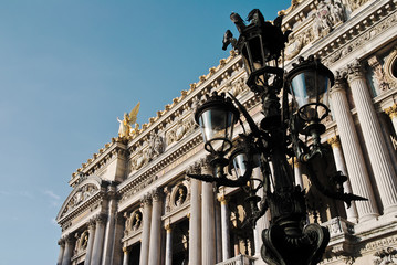 Vue sur l'Opéra Garnier, à Paris.
