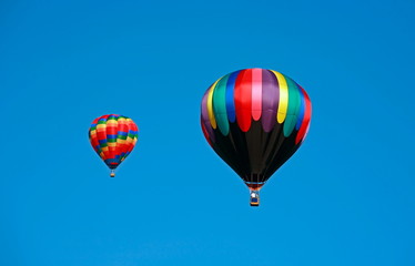 Fototapeta na wymiar Balony na gorące powietrze