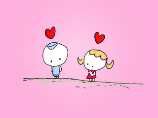 Valentin et Valentine