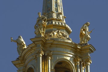 Les Invalides - detail of tower top
