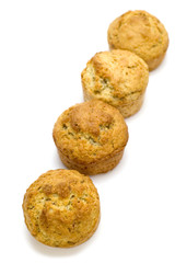 object on white  food - cake